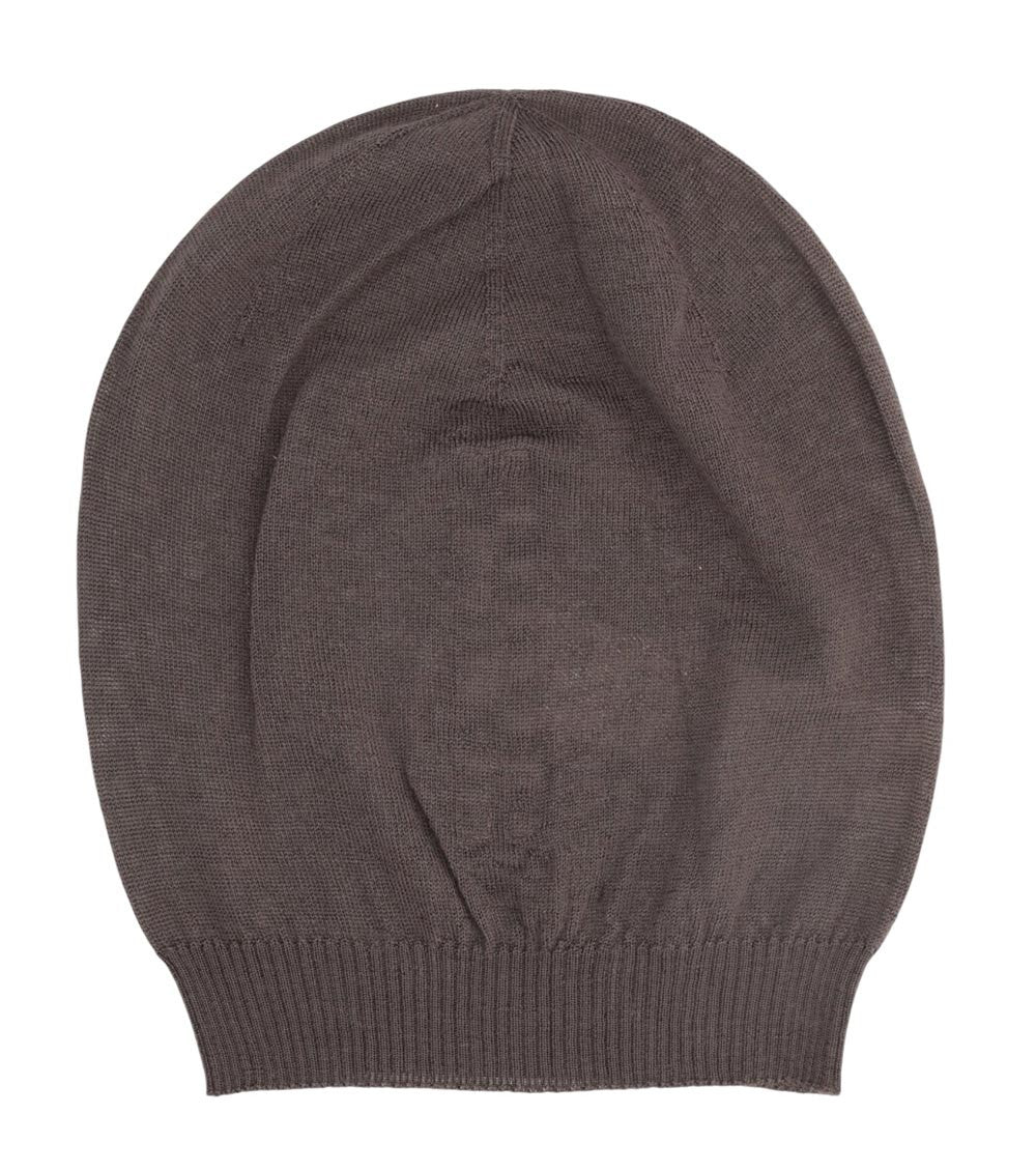 Dark Brown Solid Beanie Cap 2