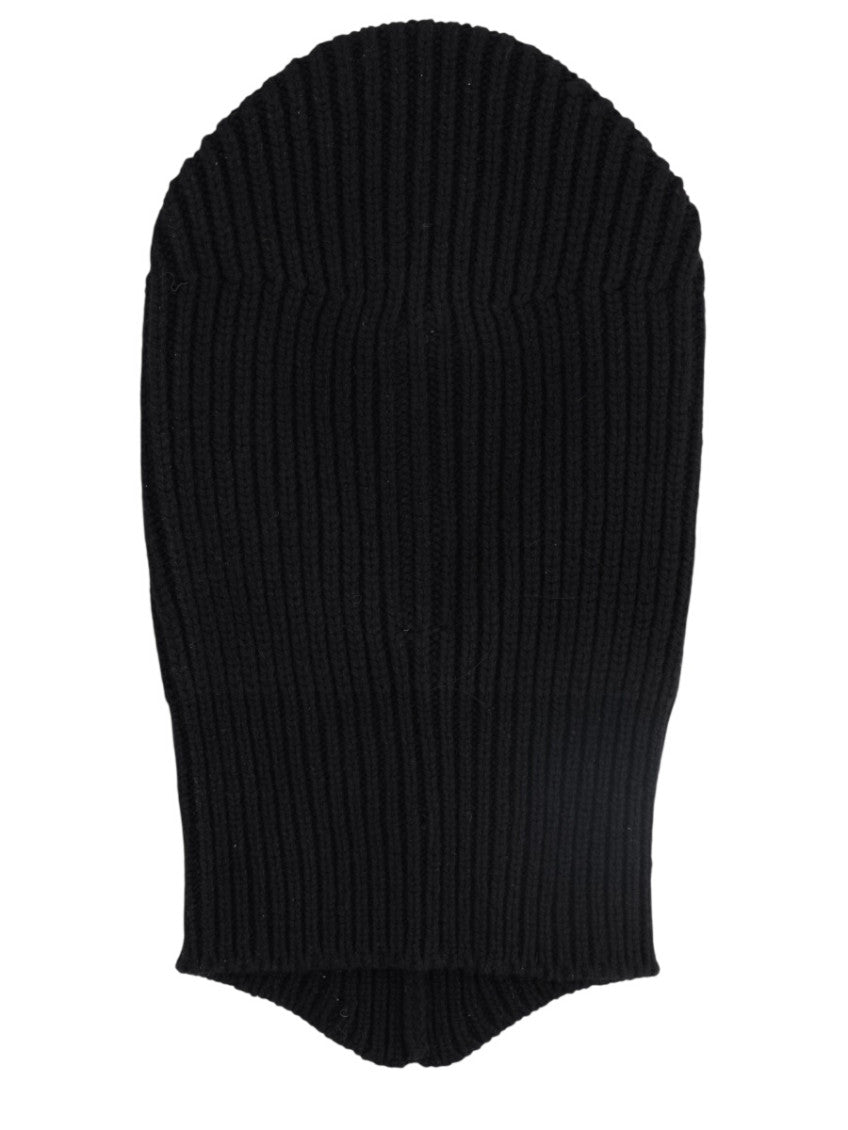 Black Knitted Winter Cap 2