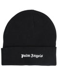 Black Solid Beanie Cap 1