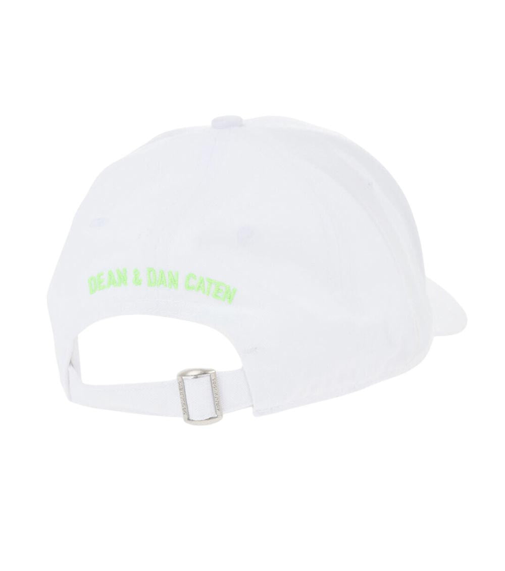White  Logo Baseball Cap 2