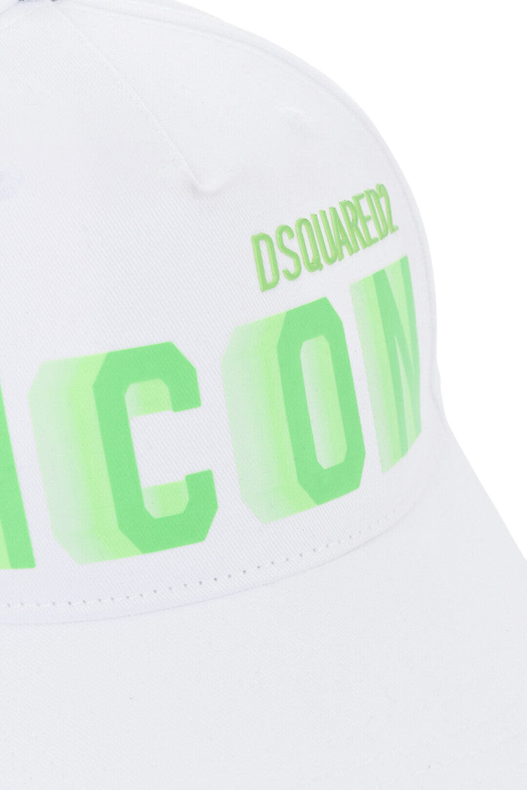White  Logo Baseball Cap 3