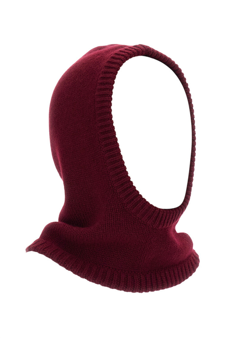 Red Solid Winter Cap 2