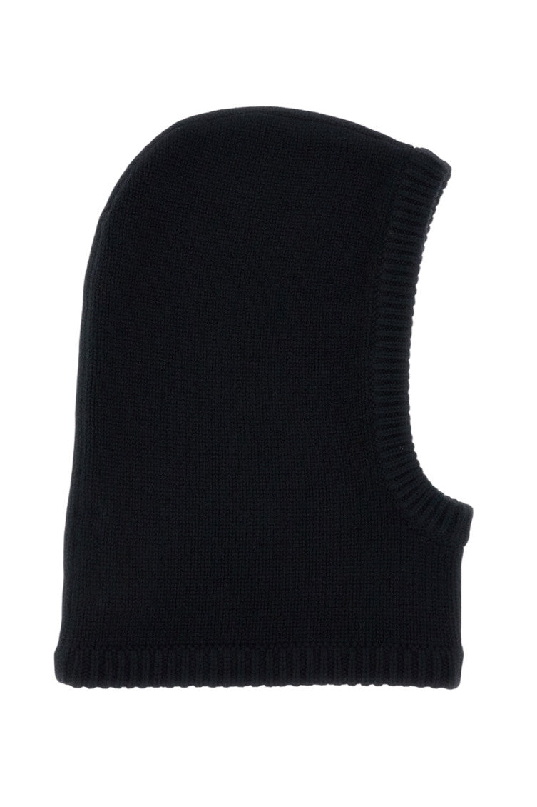 Black Solid Winter Cap 1