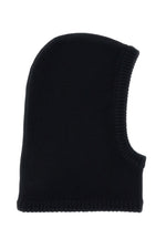 Black Solid Winter Cap 1