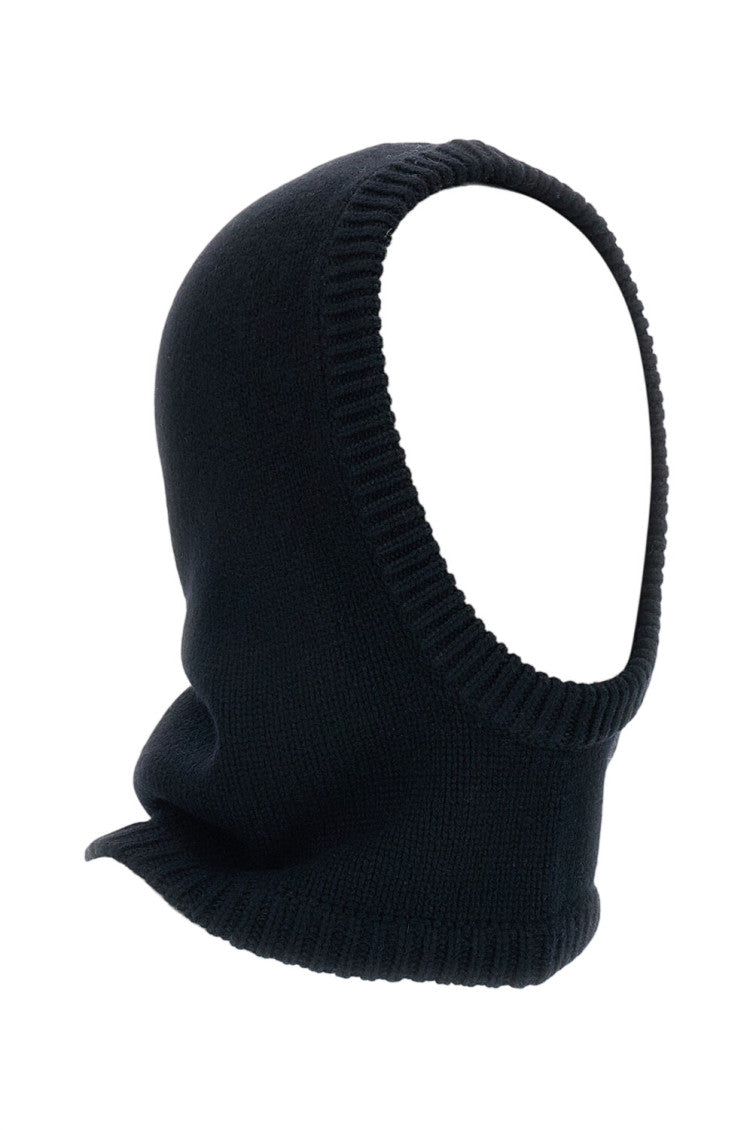 Black Solid Winter Cap 2