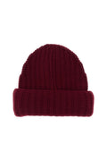 Red  Knitted Beanie Cap 1