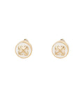 Golden Arrow Stud Earrings 1