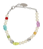 Multicolor Beaded Chain Bracelet 1