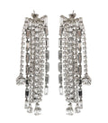 Silver Crystal Chandelier Earrings 1