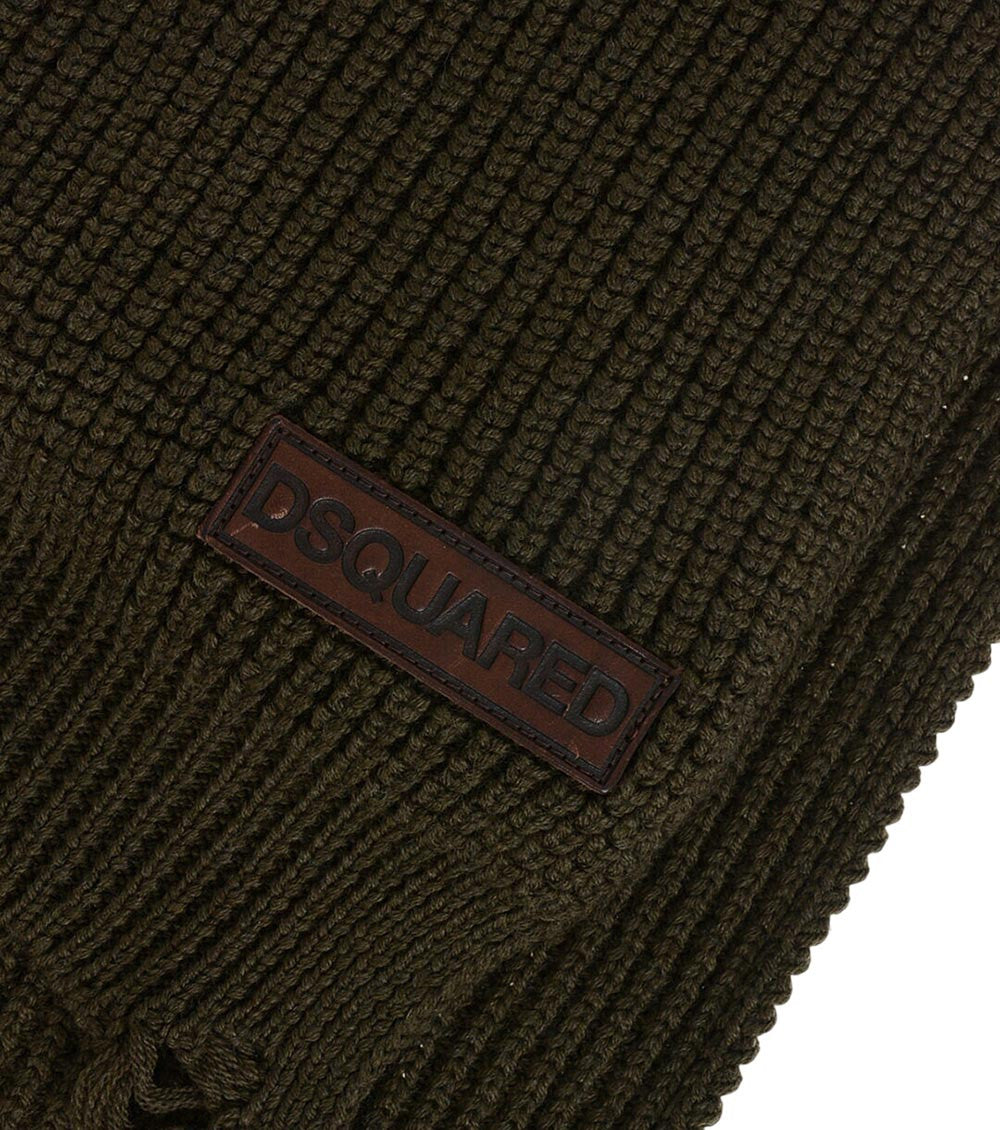 Dark Green Logo Scarf 2