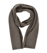 Dark Grey Solid Scarf 1
