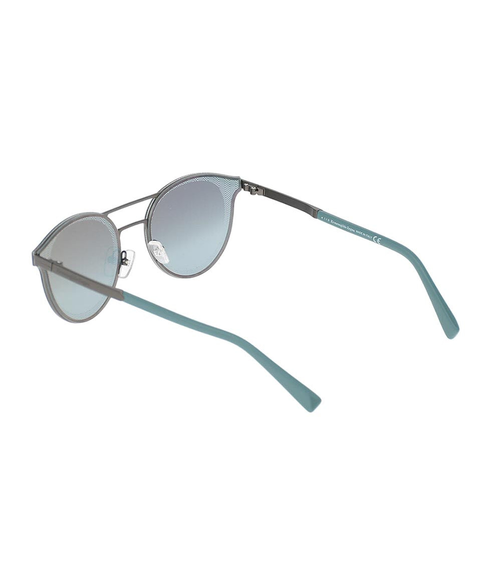Grey Round Sunglasses 3
