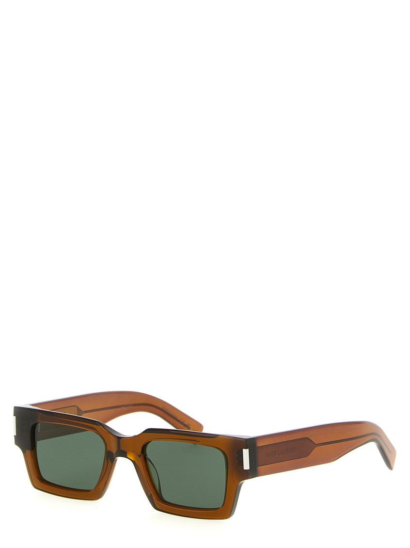 Brown Square Sunglasses 1
