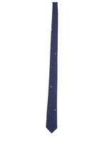 Blue Printed Tie 1