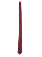 Red  Printed Tie 1