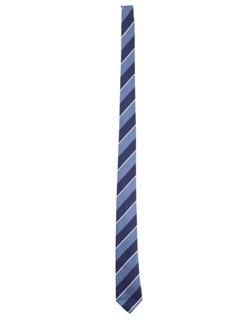 Dark Blue Stripes Tie 1