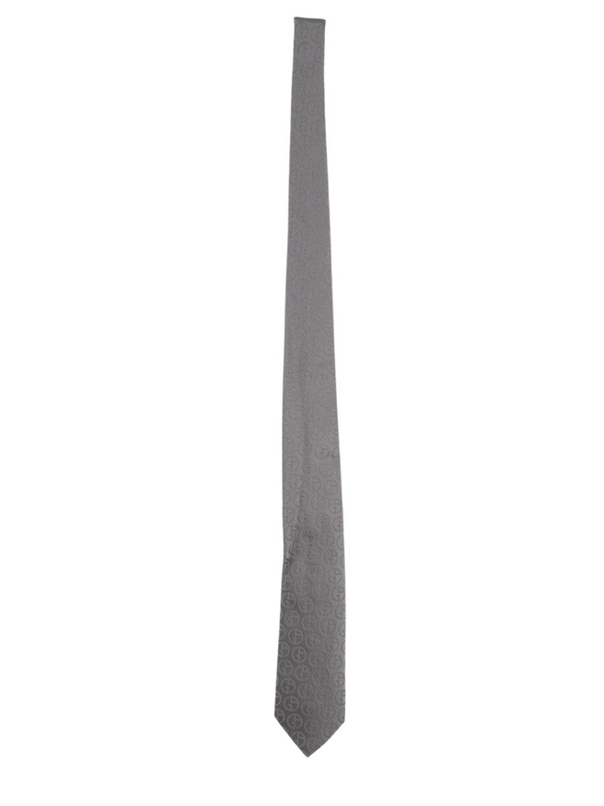 Grey Solid Tie 1