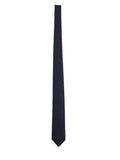 Dark Blue Chevron Pattern Tie 1