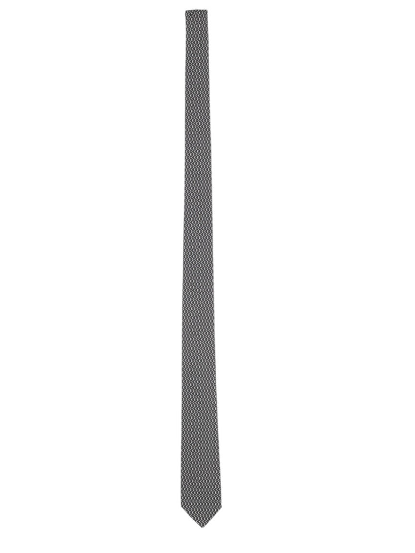 Grey Logo Tie 1