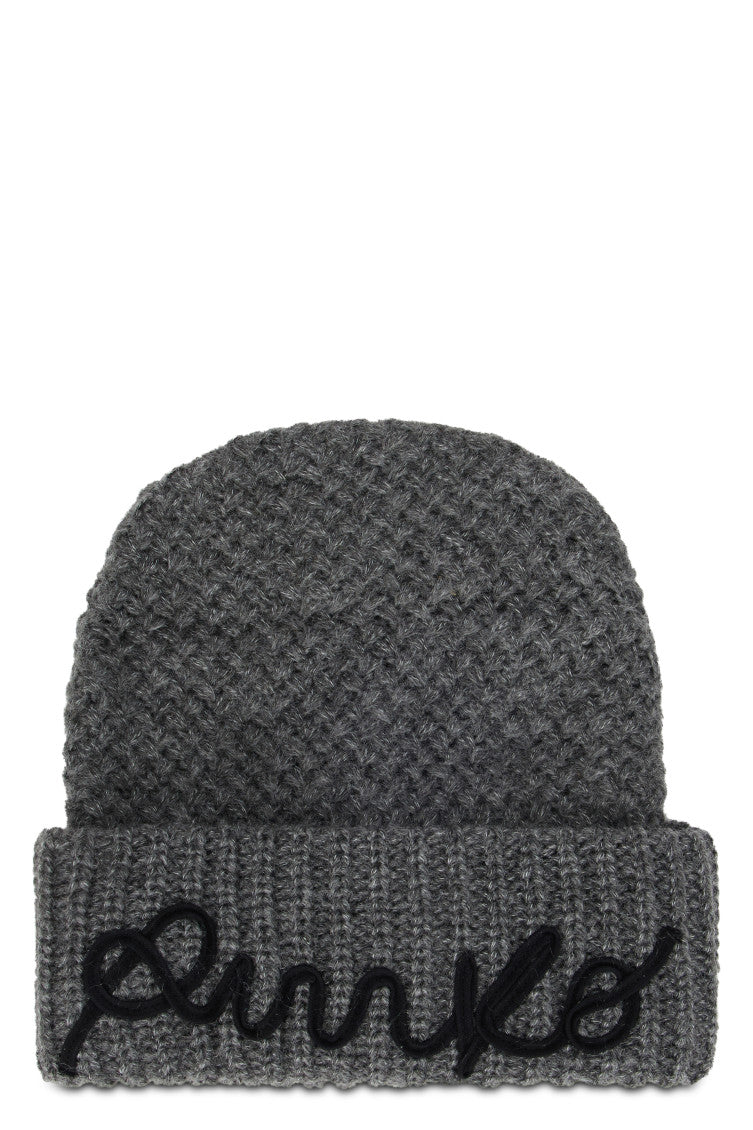 Grey Logo Beanie Cap 1