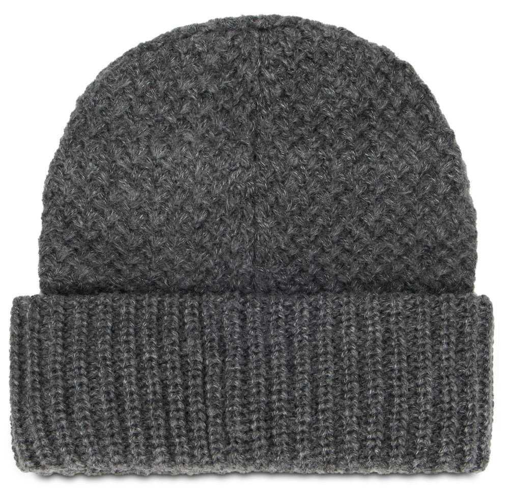Grey Logo Beanie Cap 2