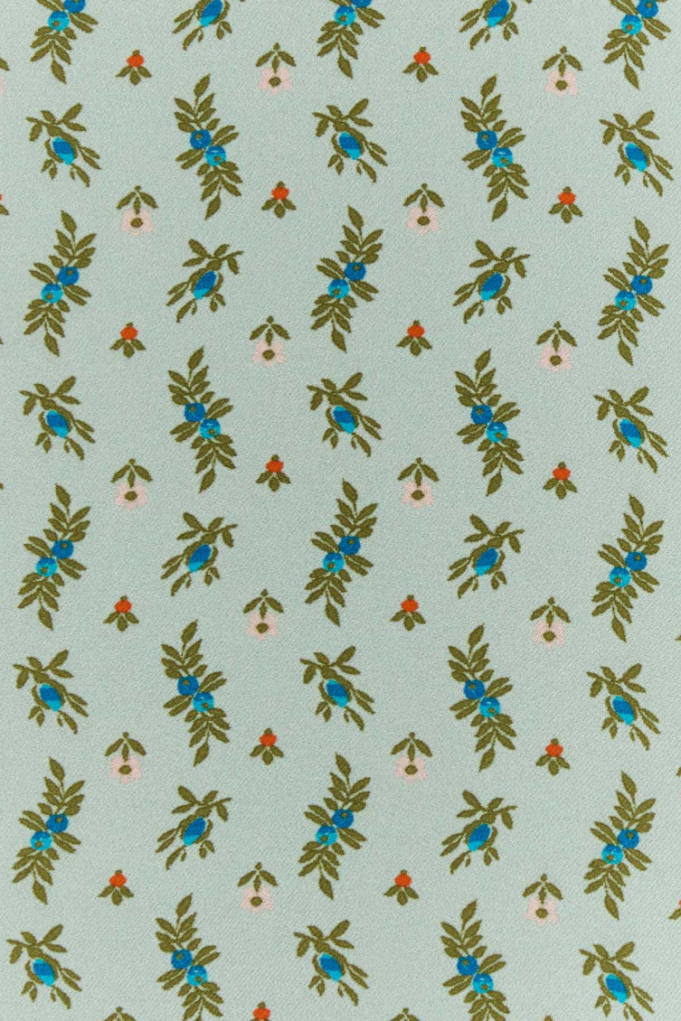 Light Blue Printed Bandana Scarf 2