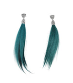 Green Dangler Earrings 1