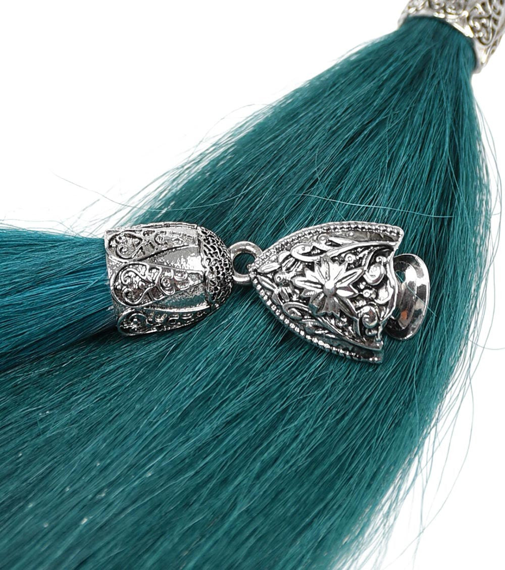 Green Dangler Earrings 2