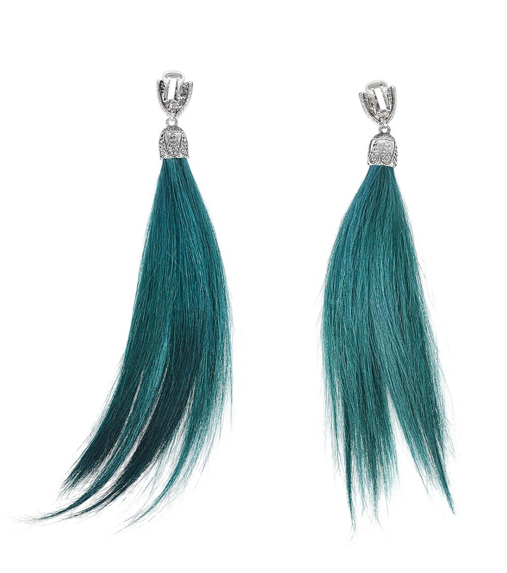 Green Dangler Earrings 3
