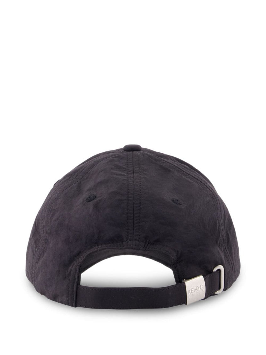 Black Solid Baseball Cap 2