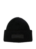 Black Gros Grain wool hat 1