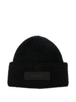 Black Gros Grain wool hat 1