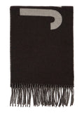 Brown Signature Scarf 1
