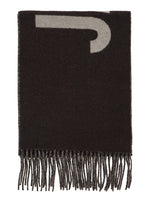 Brown Signature Scarf 1