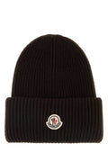 Dark Brown Ribbed Beanie Hat 1