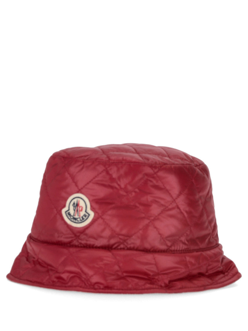 Red Quilted Bucket Hat 3