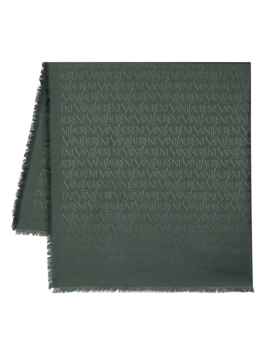 Dark Green Logo Scarves 1