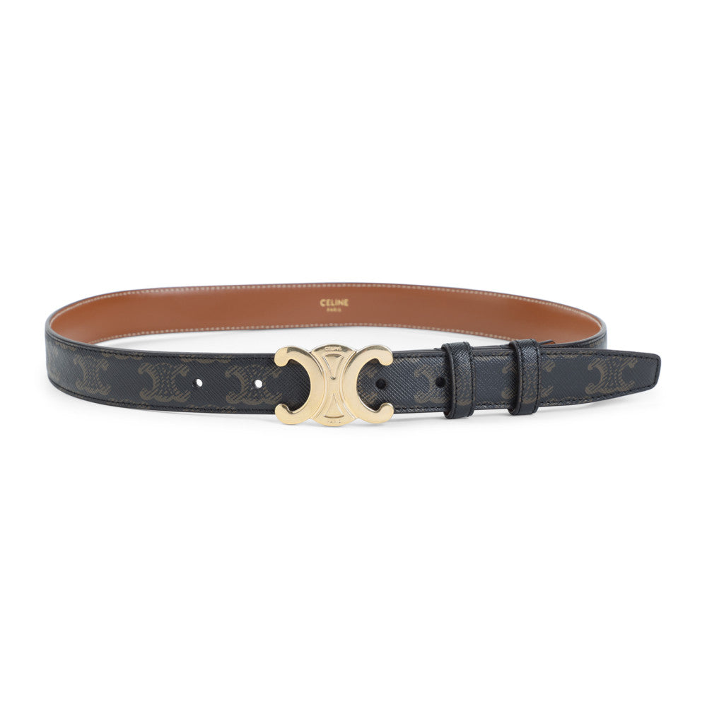 Black Signature Logo Belt 1