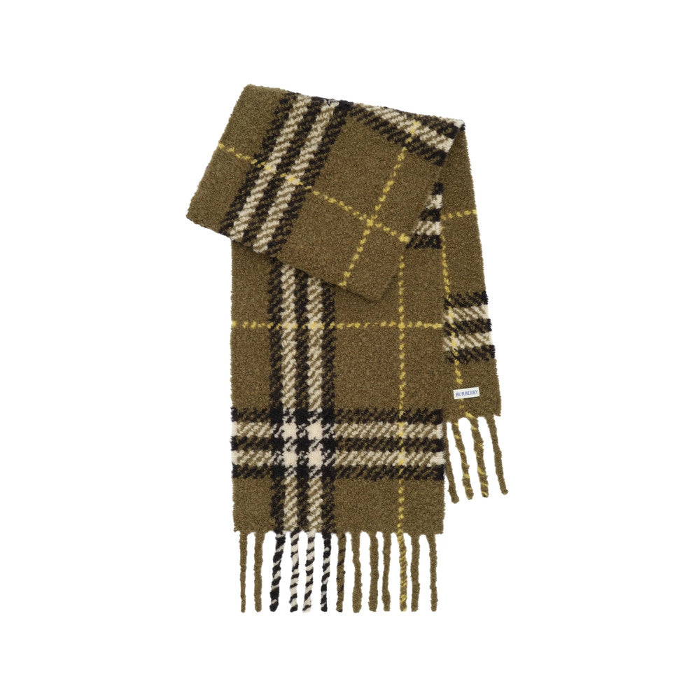 Green Check Scarf 2