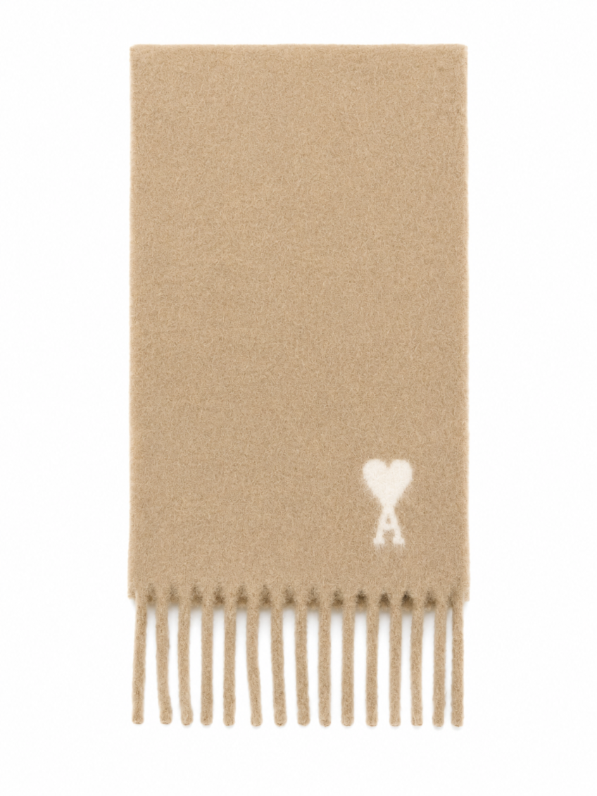 Beige Logo Scarf 1
