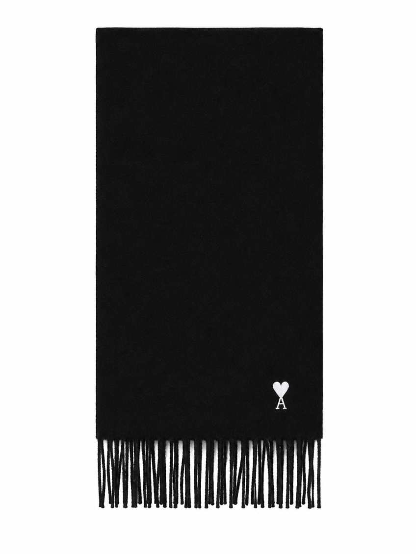 Black Logo Scarf 1