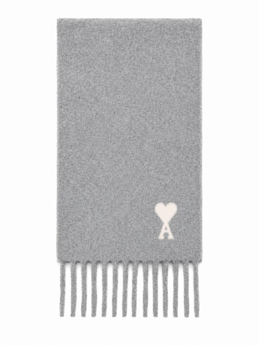 Light Grey Logo Scarf 1