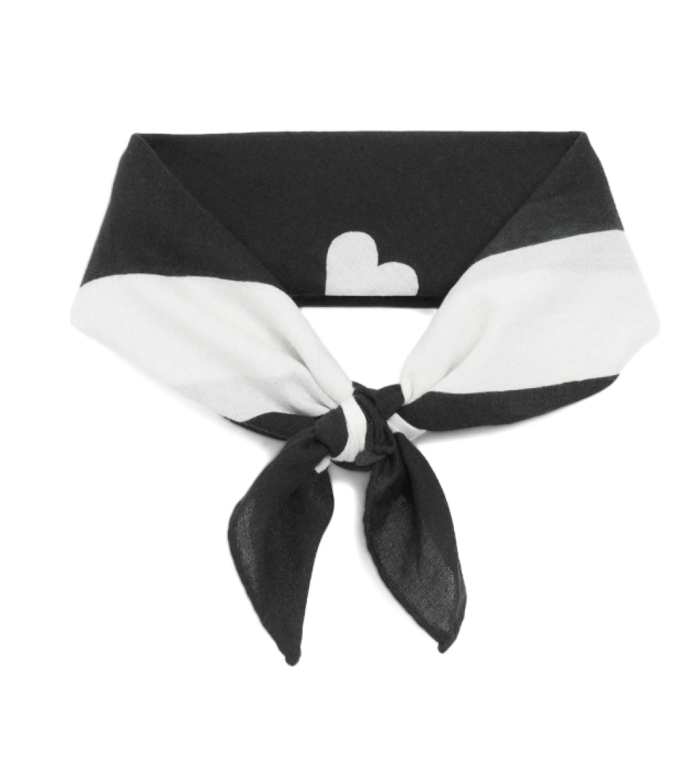 Black Logo Scarf 2