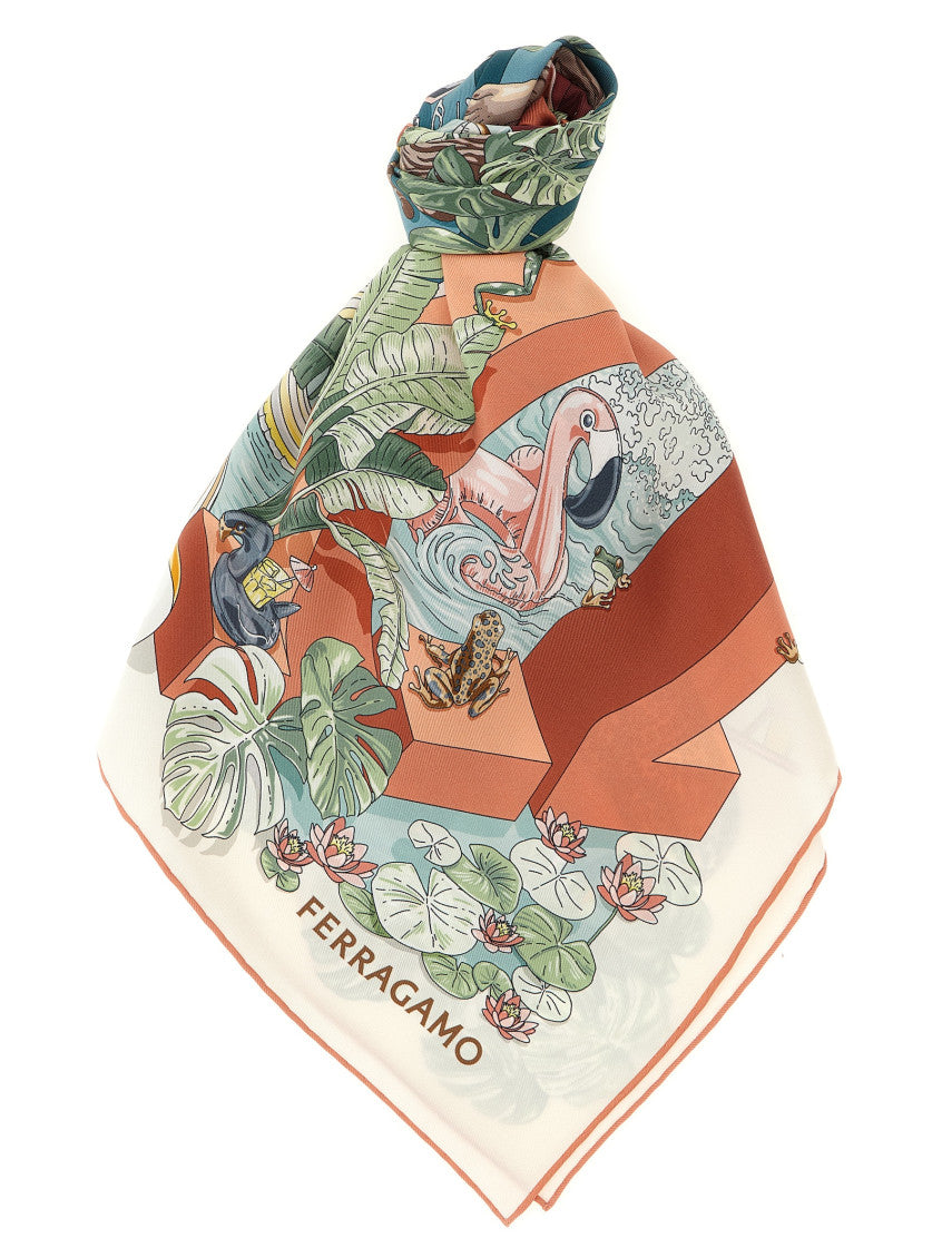 Multicolor Printed Scarf 1