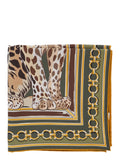 Green Animal Print Scarf 1