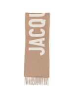 Beige Logo Scarf 1