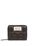 Black Numbers-motif Padded Wallet 1