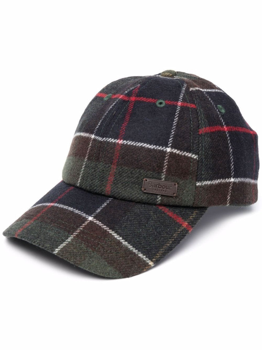 Multicolor Tartan Baseball Cap 1