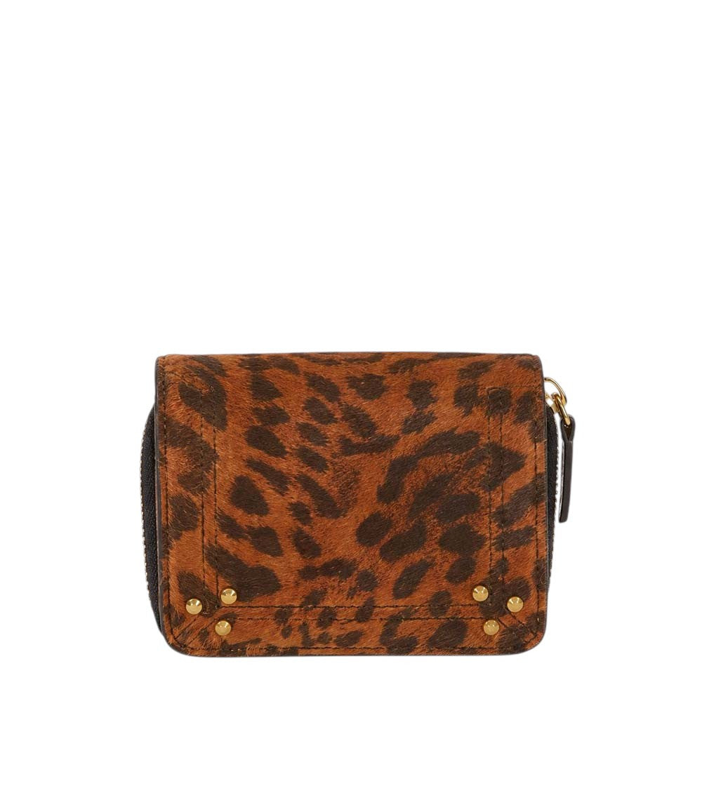 Brown Animal Print Wallet 1