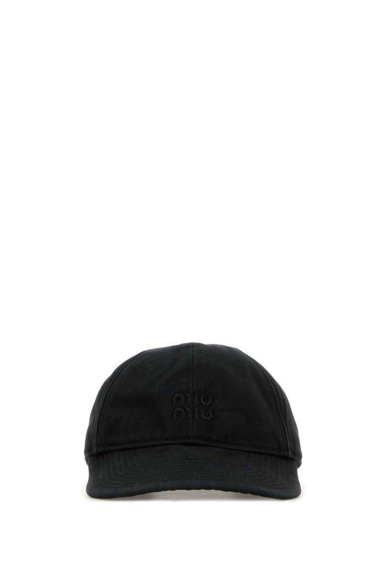 Black Drill Logo Baseball Cap 1